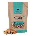 Vital Essentials Freeze Dried Cat Treats, Salmon, 3 oz Bag