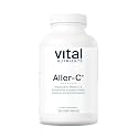 Vital Nutrients Aller-C - Vegan Respiratory and Sinus Function Support*- Isoquercitrin, Bromelain, Bioflavonoids, &amp; Vitamin C - Gluten, Dairy, Soy Free Supplement - 200 Capsules