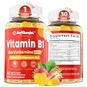 Vitamin B1 Benfotiamine Gummies 500mg – B1 B6 B12 Vitamins & Magnesium