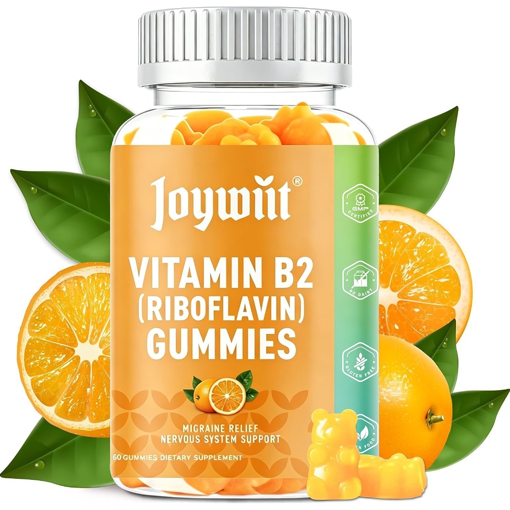 Vitamin B2 Gummies | Riboflavin 400mg | B2 Vitamin 400mg Chewable for ...
