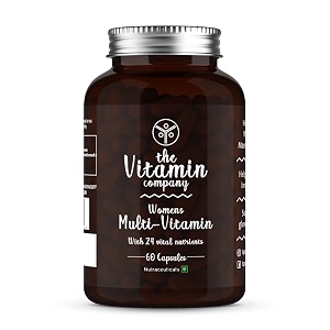 women multivitamin with 24 vital nutrients capsules for weight management supports immunity and glowing skin zinc vitamin c vitamin b12 folic acid and more 60 capsules