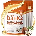 Vitamin D3 10,000 IU + K2 MK-7 200mcg (720pcs/4Bags)