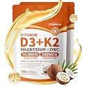 Vitamin D3 10,000 IU + K2 MK-7 200mcg (360pcs/2Bags)