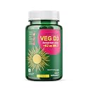 Vitamin D3 K2 MK7 by Vitamins & Me Plant Based Veg Vitamin D3 Supplements Lichen Source Supports Stronger Immunity & Bone & Heart Health, 120 Veg Capsules, D3 600 IU