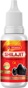 vitasta himalayan shilajit oil for strengthstamina and endurance 25 ml
