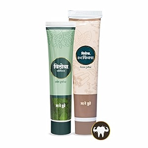 vithoba herbal rootfix amp premium toothpaste combo 40g80g  oral care