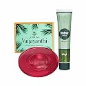 Vithoba Saffron Soap &amp; Herbal Premium Toothpaste Combo 75g+40g
