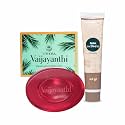 Vithoba Rootfix Toothpaste &amp; Saffron Soap 40g+75g | Herbal Combo |