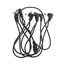 Vitoos 6-Way Electrode Daisy Chain Power Cable | Copper Wire Adapter Splitter for Guitar Effects Pedal Power Supply