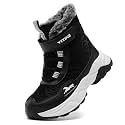 VITUOFLY Boys Winter Hiking Boots Kids Girls Warm Non-Slip Snow Shoes