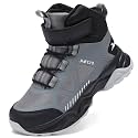 VITUOFLY Boys Winter Hiking Boots Kids Girls Warm Non-Slip Snow Shoes