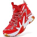 VITUOFLY Kids Basketball Shoes Boys Sneakers Girls Mid-top Sports Shoes