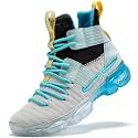 VITUOFLY Kids Basketball Shoes Boys Sneakers Girls Mid-top Sports Shoes