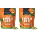 Viva Naturals Organic Pumpkin Seeds,2 lb (32 oz,907 g) – Shelled,Unroasted,Unsalted,Non-GMO,Vegan,Good Source of Iron &amp; Dietary Fiber,Perfect for Salads,(Pack of 2)