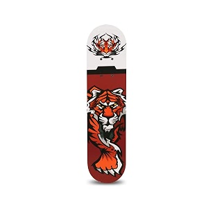 viva phantom skateboard 24 x 6 inch tiger