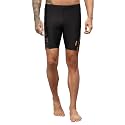 Viva Swimming OMSJ-336 Printed Jammers for Men Stretchable Body Fit Compression Lycra Swim Shorts, Breathable, Adjustable Quick-Dry Swimming Trunks, Active Swimwear for Boys (Black, M)