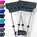 Vive Premium Crutch Pads & Hand Grips - Comfortable, Breathable