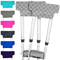 Vive Premium Crutch Pads & Hand Grips - Comfortable, Breathable