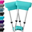 Vive Premium Crutch Pads & Hand Grips - Comfortable, Breathable