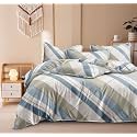 400 TC Glace Cotton King Size Duvet Cover || Comforter Cover || Rajai Cover || Blanket Cover || Quilt Cover Double Bed with Zipper (90" × 100" inch, Tokyo)