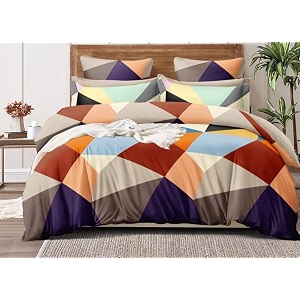 300 tc glacecotton king size duvet amp comforter cover with zipper 9034 x 10034  2 pillow covers