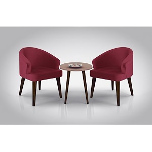 solid sheesham wood dining chairs only  set of 2 wooden amp upholstered premium velvet fabric cushioned dinning chairs  accent chair for home  height 3034 maroon