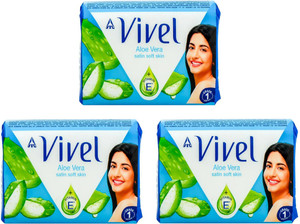 Vivel Aloe Vera Bathing Soap with Vitamin