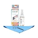 Vivid 3-in-1 Spectacle Glasses Cleaning Solution Kit – 100ml Spray Cleaner with Microfiber Cloth &amp; Screwdriver | Specs Cleaner for Eyeglasses, Sunglasses, Camera &amp; Binoculars – Pack of 1