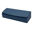 VIVID Vision Navy Blue Spectacle Case Cover | Faux Leather Hard Shell | Magnetic Closure | Lightweight &amp; Compact Eyewear Storage for Reading Glasses - IC-557-Navy Blue