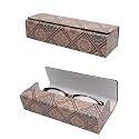 VIVID Vision Multicolor Spectacle Case Cover | Faux Leather Hard Shell | Magnetic Closure | Lightweight &amp; Compact Eyewear Storage for Reading Glasses - IC-562-MultIColor