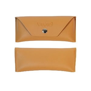 vivid unisex specs snap button eyewear dabbi faux leather soft case cover