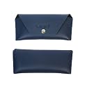 VIVID Unisex Specs Snap Button Eyewear Dabbi Faux Leather Soft Case Cover