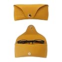 VIVID Unisex Specs Snap Button Eyewear Dabbi Faux Leather Soft Case Cover