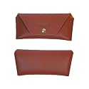 VIVID Unisex Specs Snap Button Eyewear Dabbi Faux Leather Soft Case Cover
