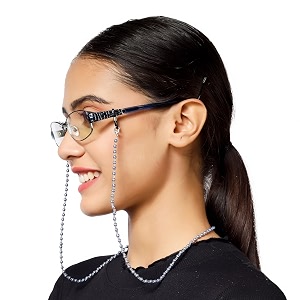 unisex specs holder hook amp loop anit slip eyewear lanyard beads strap chain