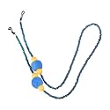 VIVID vision Unisex Adult Beads Eyeglass Holder Strap Cord | New Chain Adjust on Sunglasses | Anti-slip Retainer Lanyard String Eyewear Frame | Moti Design | CH-242 | Multicolor