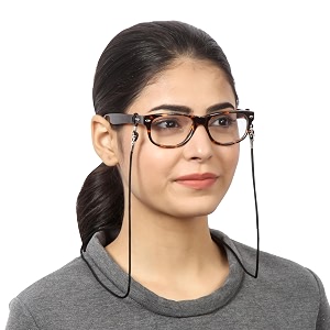 unisex spec holder hook amp loop anit slip eyewear lanyard fabric strap chain