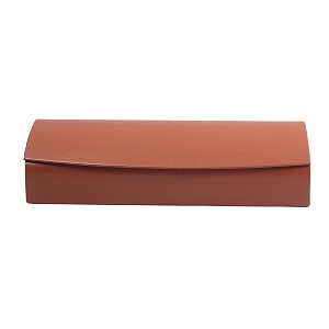 vivid vision unisex adult lightweight eyewear specs case cover  protect eye glasses  chashma dibbi  spectacle box  closure - magnetic  faux leather  ic-533  brown