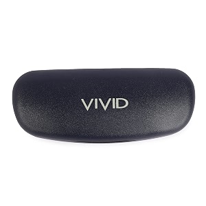 vivid vision unisex adult lightweight eyewear specs case cover  protect eye glasses  abs  plastic  spectacles  cases  ap-335  black