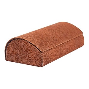 vivid vision unisex eyewear specs case cover  screw driver  free cloth  protect eye glasses  chashma dibbi  free cloth  screw driver  spectacle box  button  cd-03  brown  3 in 1
