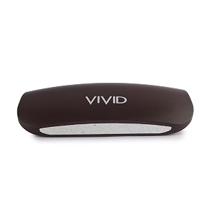 vivid vision unisex adult lightweight eyewear specs case cover  protect eye glasses  abs  plastic  spectacles  cases  ap-330  brown