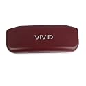 VIVID Vision Unisex Adult Lightweight Eyewear Specs Case Cover | Protect Eye Glasses | ABS | Plastic | Spectacles | Cases | Cases | AP-432 | Maroon | NRM