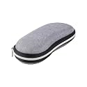 VIVID Vision Unisex Adult Lightweight Eyewear Specs Case Cover | Protect Eye Glasses | Chashma Dibbi | Spectacle Box | Closure - ZIPPER | Fabric | IC-379 | Grey