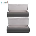 VIVID Unisex Specs Magnetic Eyewear Dabbi Faux Leather Hard Case Cover