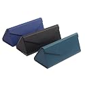 VIVID Vision Unisex Adult Lightweight Eyewear Specs Case Cover | Protect Eye Glasses | Chashma Dibbi | Spectacle Box | Closure - Magnetic | Faux Leather | IC-534 | Royal Blue