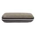 VIVID Vision Unisex Adult Lightweight Eyewear Specs Case Cover | Protect Eye Glasses | Chashma Dibbi | Spectacle Box | Closure - ZIPPER | Fabric | IC-309 | L.Grey