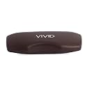 VIVID Vision Unisex Adult Lightweight Eyewear Specs Case Cover | Protect Eye Glasses | ABS | Plastic | Spectacles | Cases | AP-418 | Brown