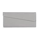 VIVID Vision Unisex Adult Lightweight Eyewear Specs Case Cover | Protect Eye Glasses | Chashma Dibbi | Spectacle Box | Foldable | Cases | Closure - Magnetic | Faux Leather IC-506 | Silver