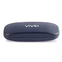 VIVID Vision Unisex Adult Lightweight Eyewear Specs Case Cover | Protect Eye Glasses | ABS | Plastic | Spectacles | Cases | AP - 435 | Navy Blue