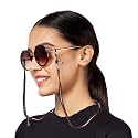 Unisex Spec Holder Hook & Loop Anit Slip Eyewear Lanyard Fabric Strap Chain